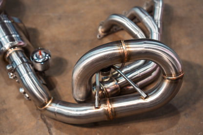 Valvetronic Valved Sport Exhaust System for Porsche GT3/RS 991.1 / 991.2 - POR.991.GT3.VSES.BR-POR.991.GT3.VSES.TI-POR.991.GT3.VSES.FFH.BR-POR.991.GT3.VSES.FFH.TI-  DRIVEN - 5