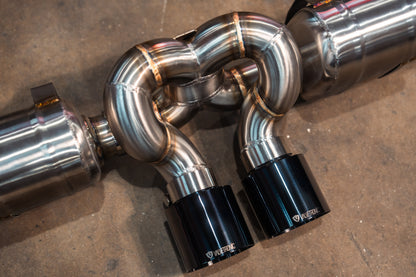 Valvetronic Valved Sport Exhaust System for Porsche GT3/RS 991.1 / 991.2 - POR.991.GT3.VSES.BR-POR.991.GT3.VSES.TI-POR.991.GT3.VSES.FFH.BR-POR.991.GT3.VSES.FFH.TI-  DRIVEN - 4