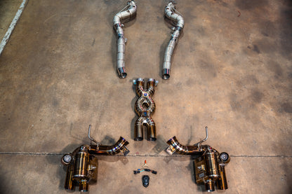 Ferrari F12 / 812 Valved Sport Exhaust System - FER.F12.VSES.TI-FER.F12.VSES.FF.TI-FER.F12OPF.VSES.FF.TI-  DRIVEN - 24