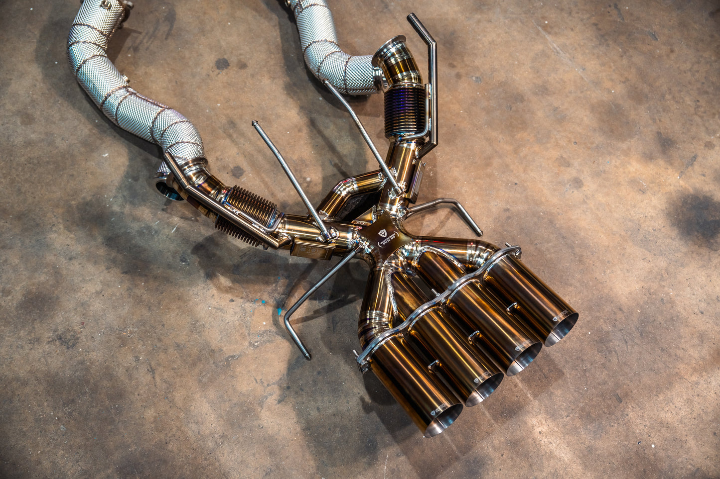 Mclaren 765LT F1 Race Exhaust System - MAC.765LT.F1.TI-MAC.765LT.F1.FF.TI-  DRIVEN - 2