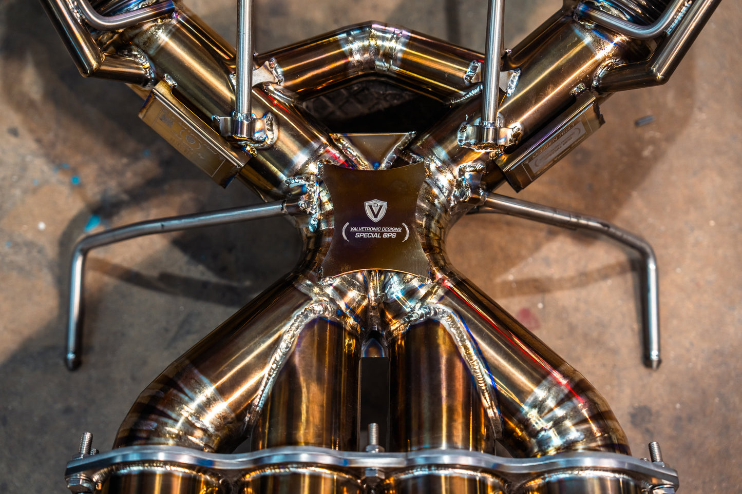 Mclaren 765LT F1 Race Exhaust System - MAC.765LT.F1.TI-MAC.765LT.F1.FF.TI-  DRIVEN - 3