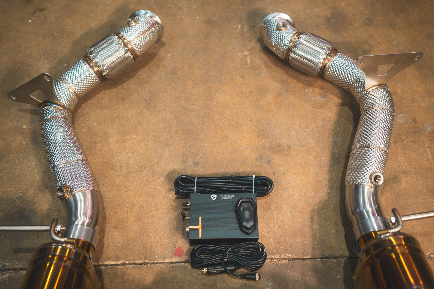 Ferrari 488 GTB Valved Sport Exhaust System - FER.488.VSES.TI-FER.488.VSES.FF.TI-  DRIVEN - 4