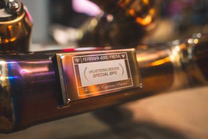 Ferrari 488 GTB Valved Sport Exhaust System - FER.488.VSES.TI-FER.488.VSES.FF.TI-  DRIVEN - 6