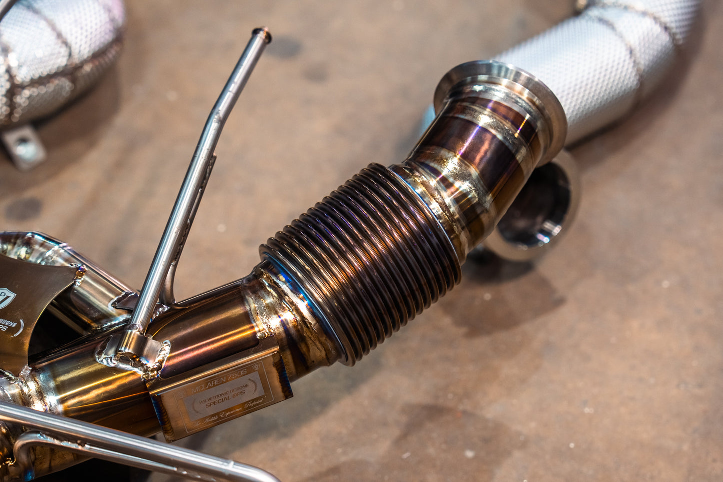 Mclaren 750S F1 Race Exhaust System - MAC.750S.F1.TI-MAC.750S.F1.FF.TI-  DRIVEN - 6