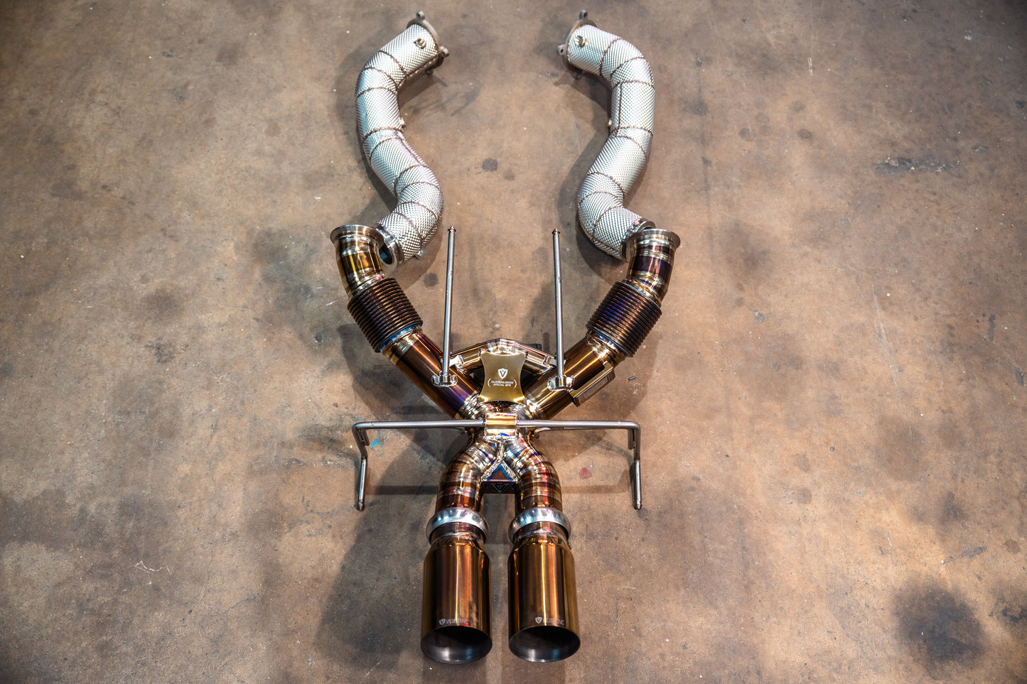 Mclaren 750S F1 Race Exhaust System - MAC.750S.F1.TI-MAC.750S.F1.FF.TI-  DRIVEN - 1