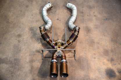 Mclaren 750S F1 Race Exhaust System - MAC.750S.F1.TI-MAC.750S.F1.FF.TI-  DRIVEN - 1