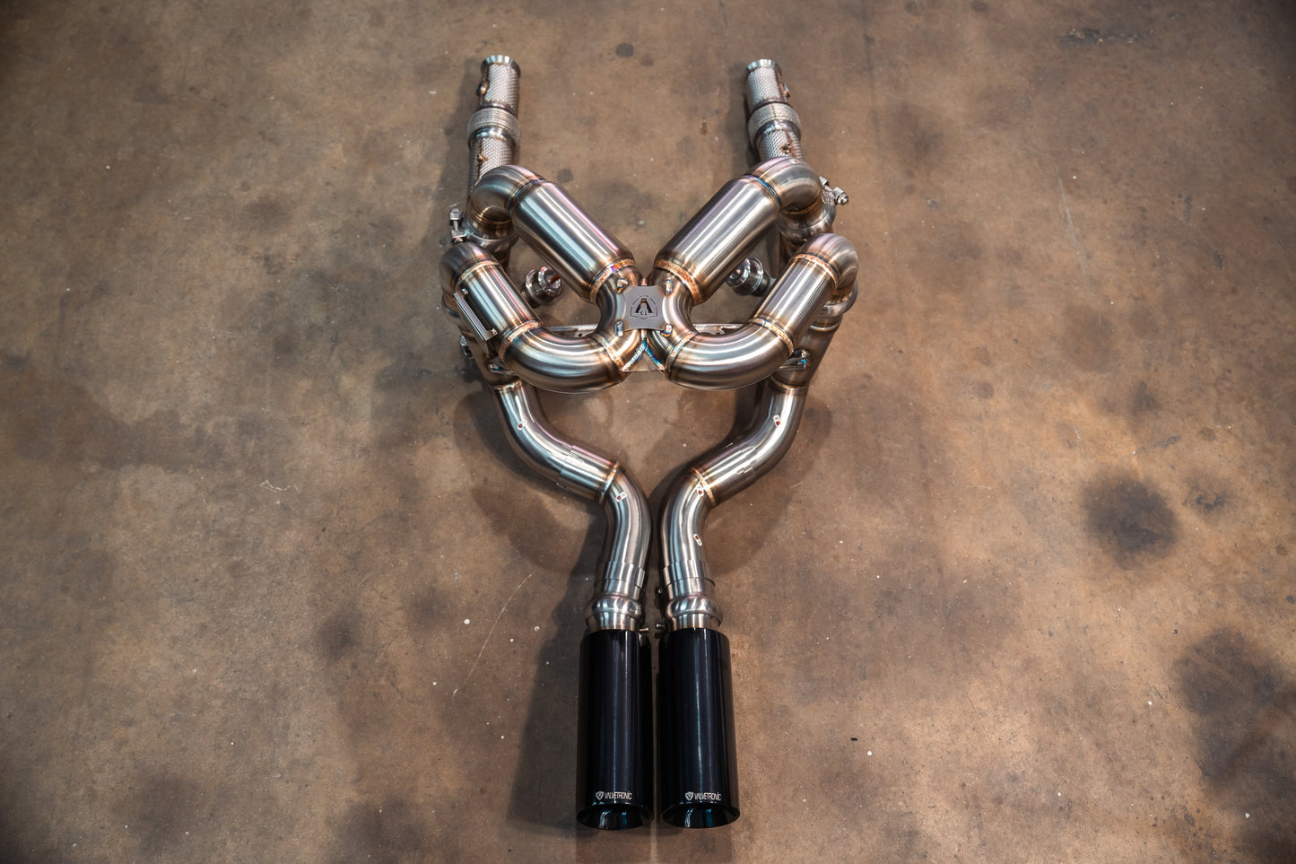 Lamborghini Murcielago Valved Sport Exhaust System - LAM.MURC.VSES.FF.BR-  DRIVEN - 1