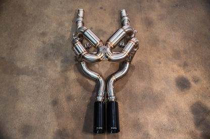 Lamborghini Murcielago Valved Sport Exhaust System - LAM.MURC.VSES.FF.BR-  DRIVEN - 1