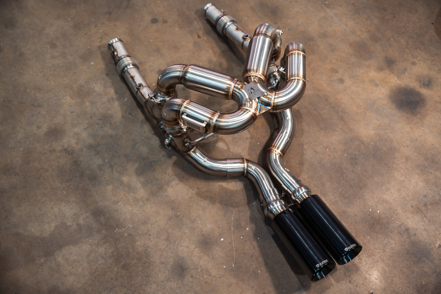 Lamborghini Murcielago Valved Sport Exhaust System - LAM.MURC.VSES.FF.BR-  DRIVEN - 2