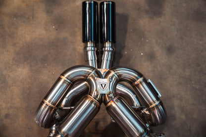 Lamborghini Murcielago Valved Sport Exhaust System - LAM.MURC.VSES.FF.BR-  DRIVEN - 10