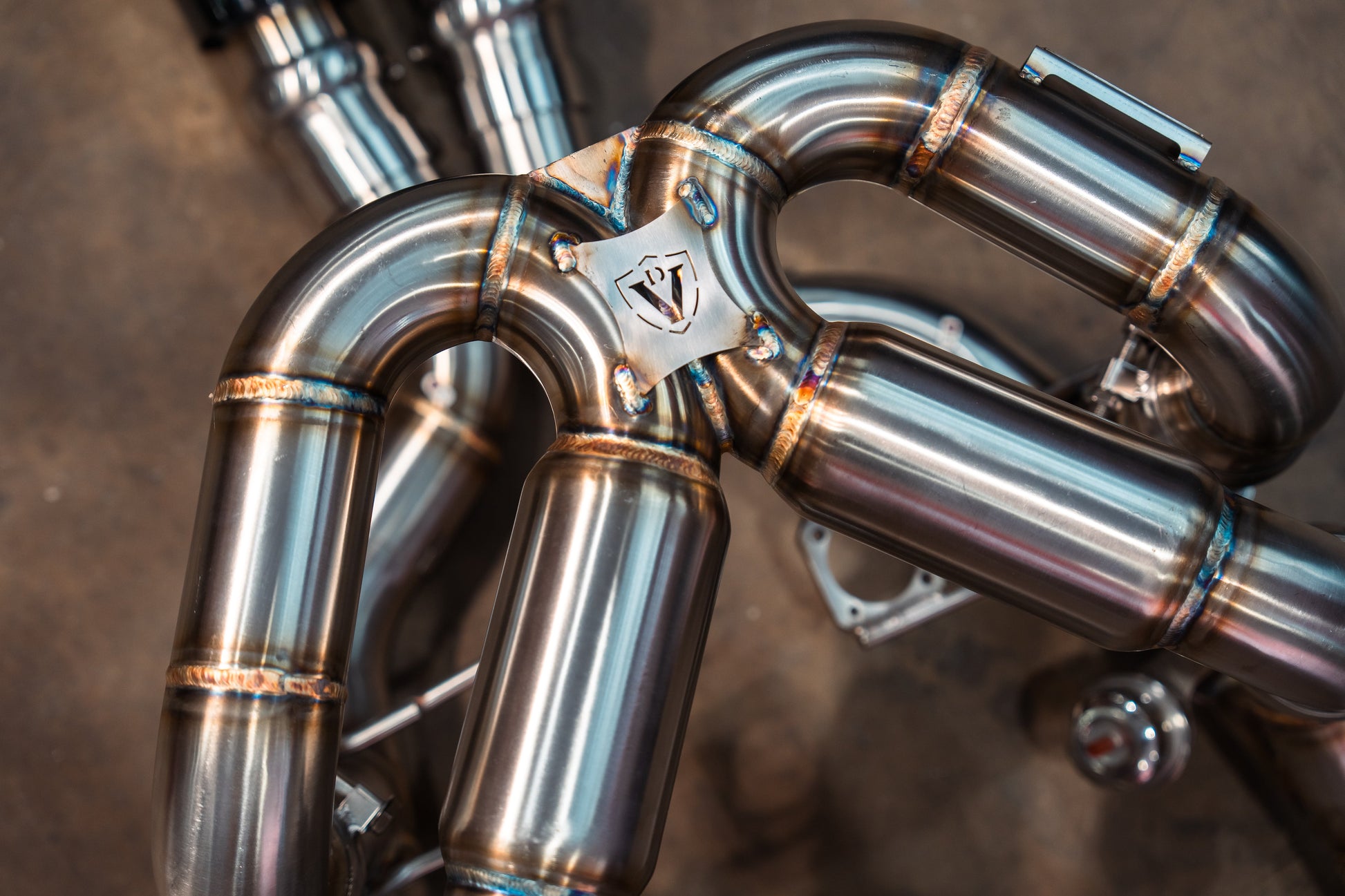 Lamborghini Murcielago Valved Sport Exhaust System - LAM.MURC.VSES.FF.BR-  DRIVEN - 11