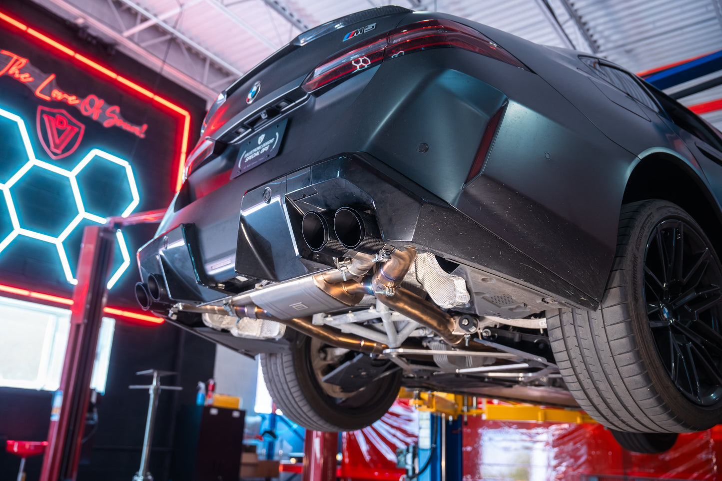 BMW G90 M5 Valved Sport Exhaust System - BMW.G90.M5.VSES.TI.TIBRT-BMW.G90.M5.VSES.TI.BRSH-BMW.G90.M5.VSES.TI.BRT-BMW.G90.M5.VSES.TI.BLK-BMW.G90.M5.VSES.TI.FC-  DRIVEN - 10