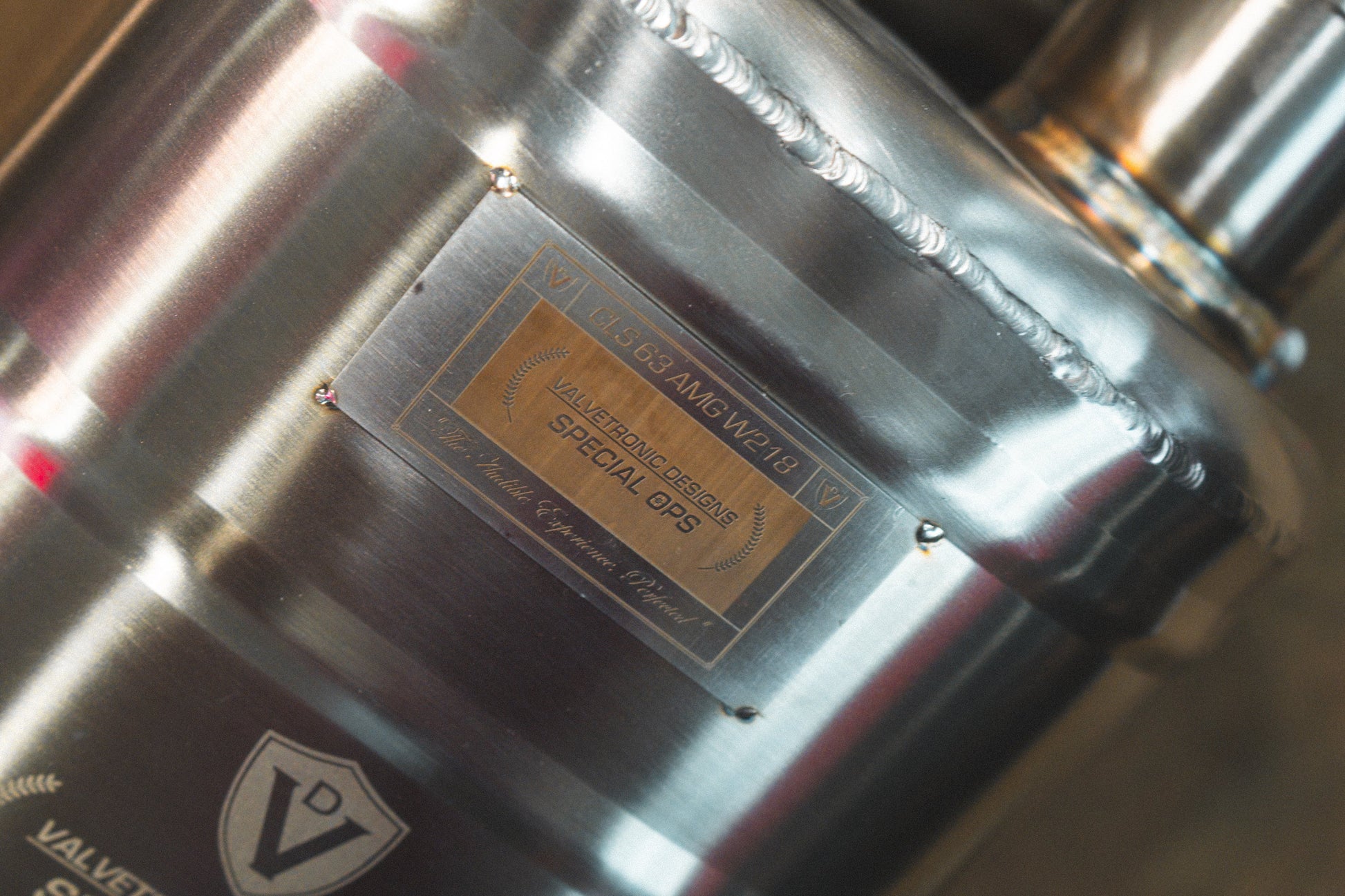 Mercedes W218 CLS63 AMG Valved Sport Exhaust System - MER.CLS63.AMG.VSES.BR-  DRIVEN - 16