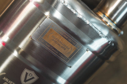 Mercedes W218 CLS63 AMG Valved Sport Exhaust System - MER.CLS63.AMG.VSES.BR-  DRIVEN - 16