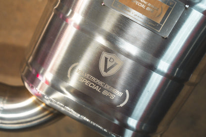 Mercedes W218 CLS63 AMG Valved Sport Exhaust System - MER.CLS63.AMG.VSES.BR-  DRIVEN - 12