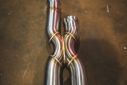 Mercedes W218 CLS63 AMG Valved Sport Exhaust System - MER.CLS63.AMG.VSES.BR-  DRIVEN - 10