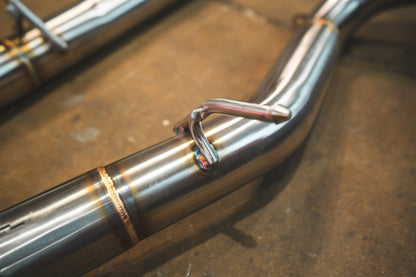 Mercedes W218 CLS63 AMG Valved Sport Exhaust System - MER.CLS63.AMG.VSES.BR-  DRIVEN - 8