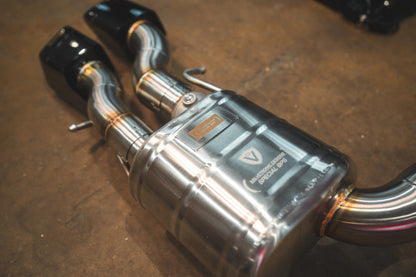 Mercedes W218 CLS63 AMG Valved Sport Exhaust System - MER.CLS63.AMG.VSES.BR-  DRIVEN - 9