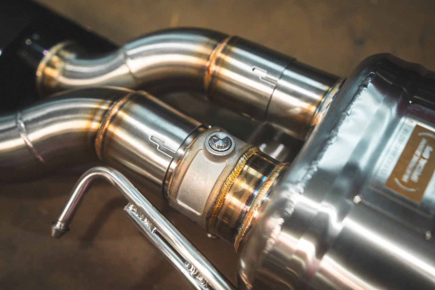 Mercedes W218 CLS63 AMG Valved Sport Exhaust System - MER.CLS63.AMG.VSES.BR-  DRIVEN - 5