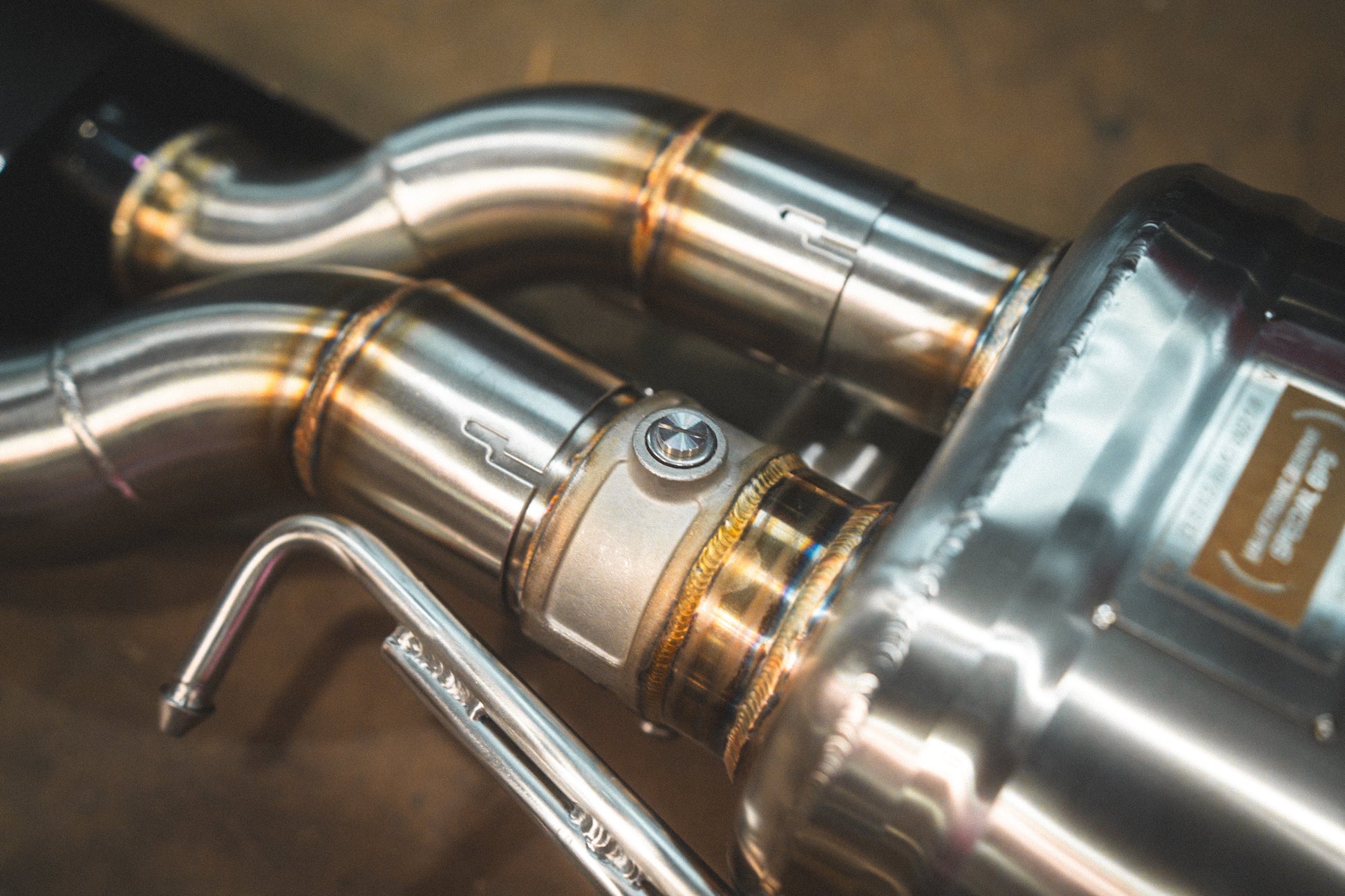 Mercedes W218 CLS63 AMG Valved Sport Exhaust System - MER.CLS63.AMG.VSES.BR-  DRIVEN - 5