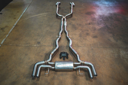 Alpina B8 / BMW G16 M850i Valved Sport Exhaust System - BMW.G16.M850i.VSES.BR-BMW.G16.M850i.VSES.TI-BMW.G16.M850i.VSES.FF.BR-BMW.G16.M850i.VSES.FF.TI-  DRIVEN - 1