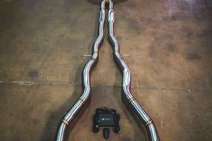 Alpina B8 / BMW G16 M850i Valved Sport Exhaust System - BMW.G16.M850i.VSES.BR-BMW.G16.M850i.VSES.TI-BMW.G16.M850i.VSES.FF.BR-BMW.G16.M850i.VSES.FF.TI-  DRIVEN - 6