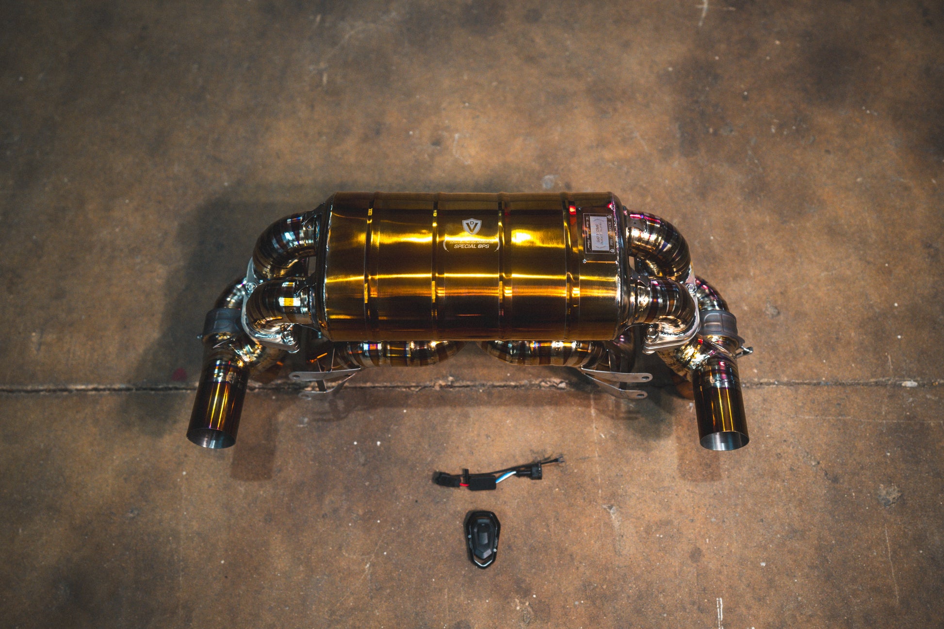 Ferrari F430 Scuderia / 16M Valved Sport Exhaust System - FER.SCUD.VSES.TI-FER.SCUD.VSES.FF.TI-FER.SCUD.VSES.FFH.TI-  DRIVEN - 3