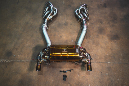 Ferrari F430 Scuderia / 16M Valved Sport Exhaust System - FER.SCUD.VSES.TI-FER.SCUD.VSES.FF.TI-FER.SCUD.VSES.FFH.TI-  DRIVEN - 1