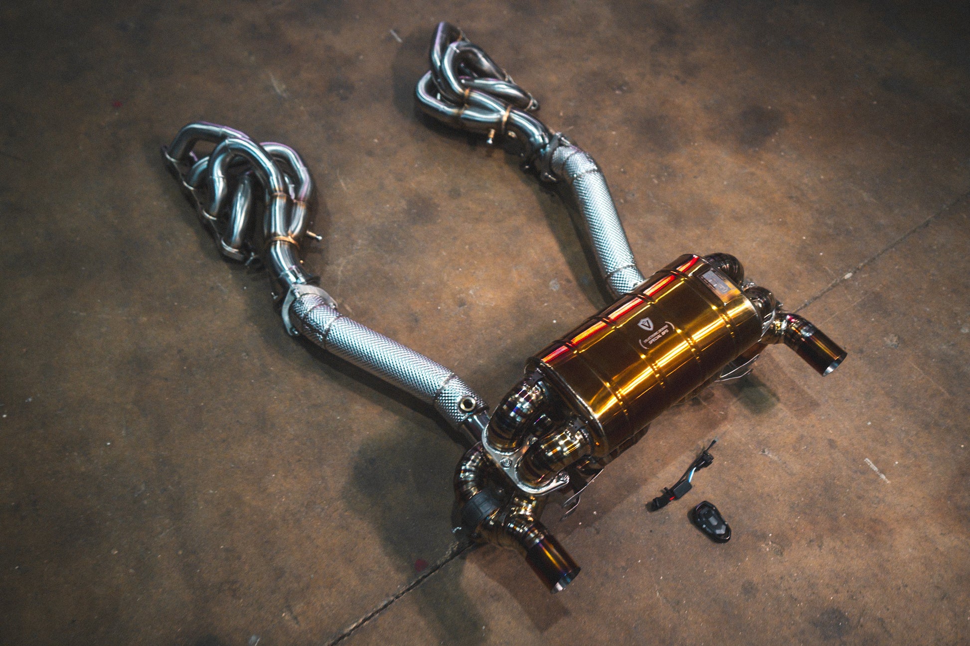 Ferrari F430 Scuderia / 16M Valved Sport Exhaust System - FER.SCUD.VSES.TI-FER.SCUD.VSES.FF.TI-FER.SCUD.VSES.FFH.TI-  DRIVEN - 5