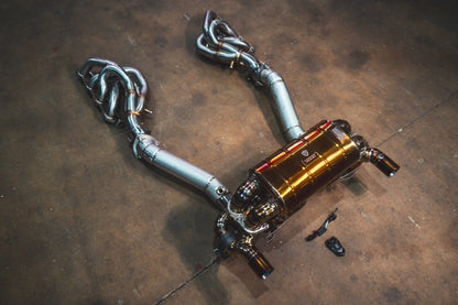 Ferrari F430 Scuderia / 16M Valved Sport Exhaust System - FER.SCUD.VSES.TI-FER.SCUD.VSES.FF.TI-FER.SCUD.VSES.FFH.TI-  DRIVEN - 5