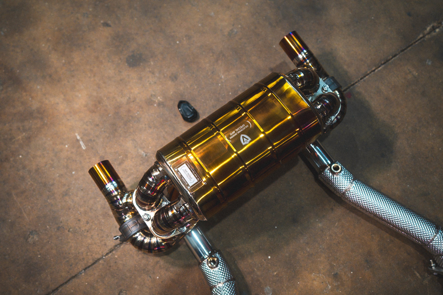 Ferrari F430 Scuderia / 16M Valved Sport Exhaust System - FER.SCUD.VSES.TI-FER.SCUD.VSES.FF.TI-FER.SCUD.VSES.FFH.TI-  DRIVEN - 9