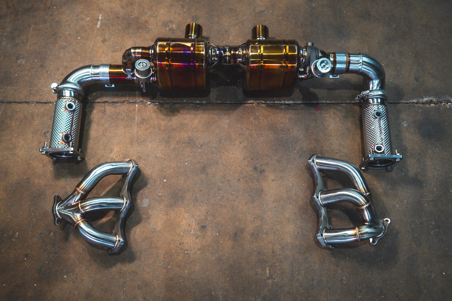 Valvetronic Valved Sport Exhaust System for Porsche 991.2 Carrera - POR.991.2.CAR.VSES.TI-POR.991.2.CAR.VSES.FFH.TI-  DRIVEN - 3