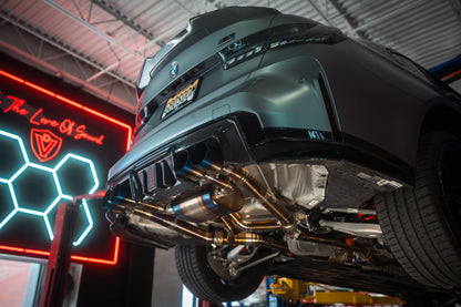 BMW G8x M3 / M4 Valved Sport Exhaust System - BMW.G8X.M3.VSES.BR.BRSH-BMW.G8X.M3.VSES.BR.BRT-BMW.G8X.M3.VSES.BR.BLK-BMW.G8X.M3.VSES.BR.FC-BMW.G8X.M3.VSES.BR.RC-  DRIVEN - 21