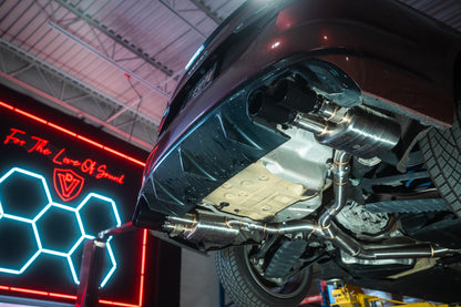 Audi B9 S4 / S5 Valved Sport Exhaust System - AUD.B9.S4.VSES.BR.BRSH-AUD.B9.S4.VSES.BR.BRT-AUD.B9.S4.VSES.BR.BLK-AUD.B9.S4.VSES.BR.RC-AUD.B9.S4.VSES.BR.FC-  DRIVEN - 16