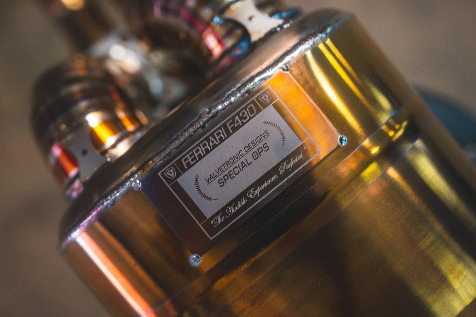 Ferrari F430 Valved Sport Exhaust System - FER.F430.VSES.TI-FER.F430.VSES.FF.TI-FER.F430.VSES.FFH.TI-  DRIVEN - 6