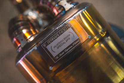 Ferrari F430 Valved Sport Exhaust System - FER.F430.VSES.TI-FER.F430.VSES.FF.TI-FER.F430.VSES.FFH.TI-  DRIVEN - 6