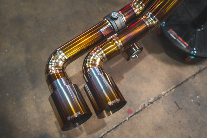 Ferrari F430 Valved Sport Exhaust System - FER.F430.VSES.TI-FER.F430.VSES.FF.TI-FER.F430.VSES.FFH.TI-  DRIVEN - 12