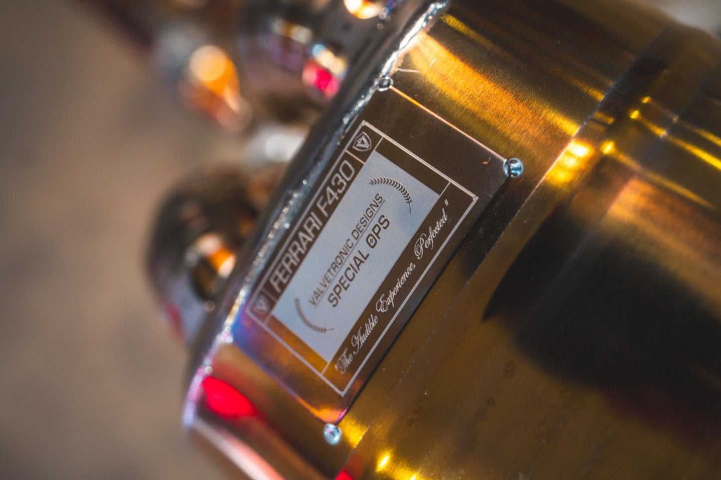 Ferrari F430 Valved Sport Exhaust System - FER.F430.VSES.TI-FER.F430.VSES.FF.TI-FER.F430.VSES.FFH.TI-  DRIVEN - 18