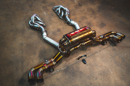 Ferrari F430 Valved Sport Exhaust System - FER.F430.VSES.TI-FER.F430.VSES.FF.TI-FER.F430.VSES.FFH.TI-  DRIVEN - 2
