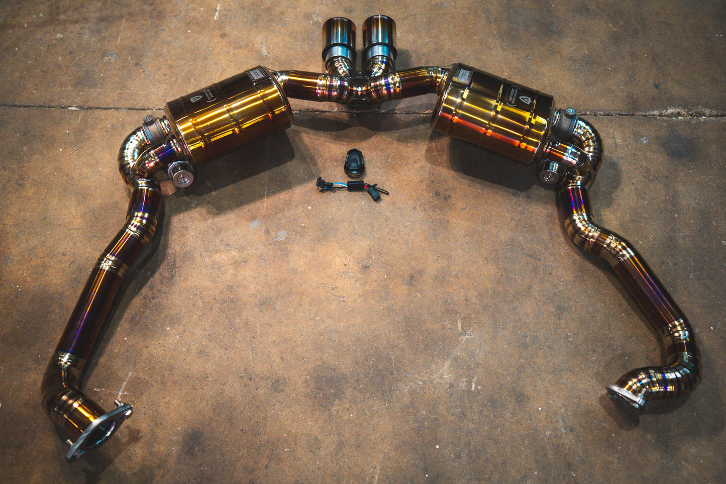 Valvetronic Valved Sport Exhaust System for Porsche Boxster/Cayman 981 - POR.981.VSES.TI-POR.981.VSES.FFH.TI-  DRIVEN - 3