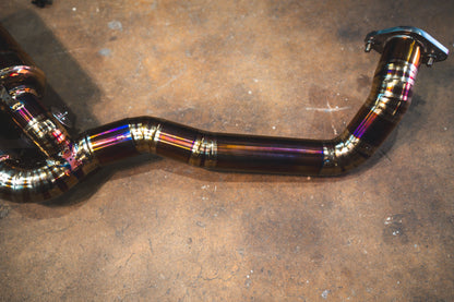 Valvetronic Valved Sport Exhaust System for Porsche Boxster/Cayman 981 - POR.981.VSES.TI-POR.981.VSES.FFH.TI-  DRIVEN - 7