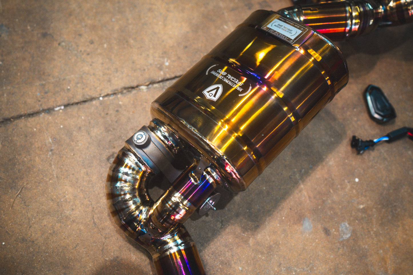 Valvetronic Valved Sport Exhaust System for Porsche Boxster/Cayman 981 - POR.981.VSES.TI-POR.981.VSES.FFH.TI-  DRIVEN - 9