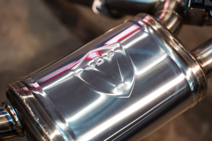 Nissan Z Valved Sport Exhaust System - NIS.400Z.VSES.BR-  DRIVEN - 12