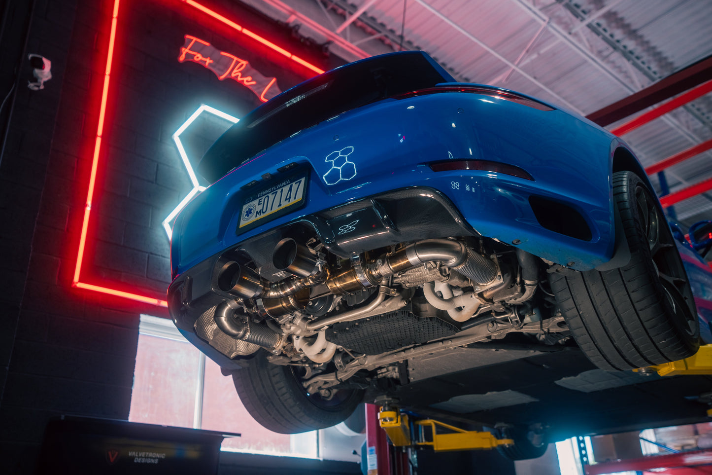 Valvetronic Valved Sport Exhaust System for Porsche 991.2 Carrera - POR.991.2.CAR.VSES.TI-POR.991.2.CAR.VSES.FFH.TI-  DRIVEN - 16