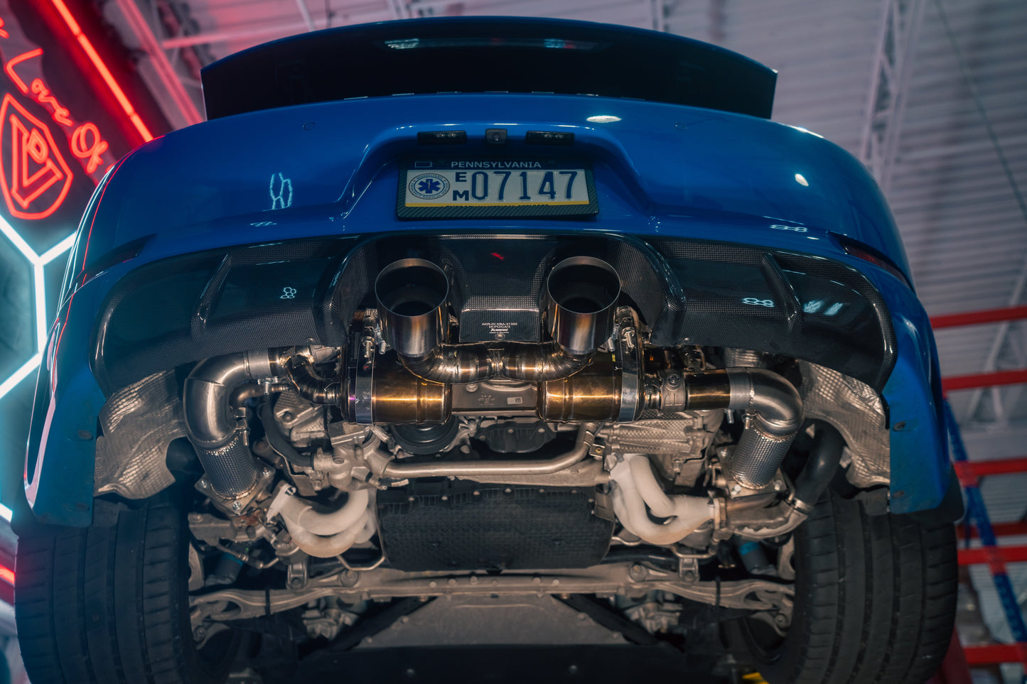 Valvetronic Valved Sport Exhaust System for Porsche 991.2 Carrera - POR.991.2.CAR.VSES.TI-POR.991.2.CAR.VSES.FFH.TI-  DRIVEN - 17