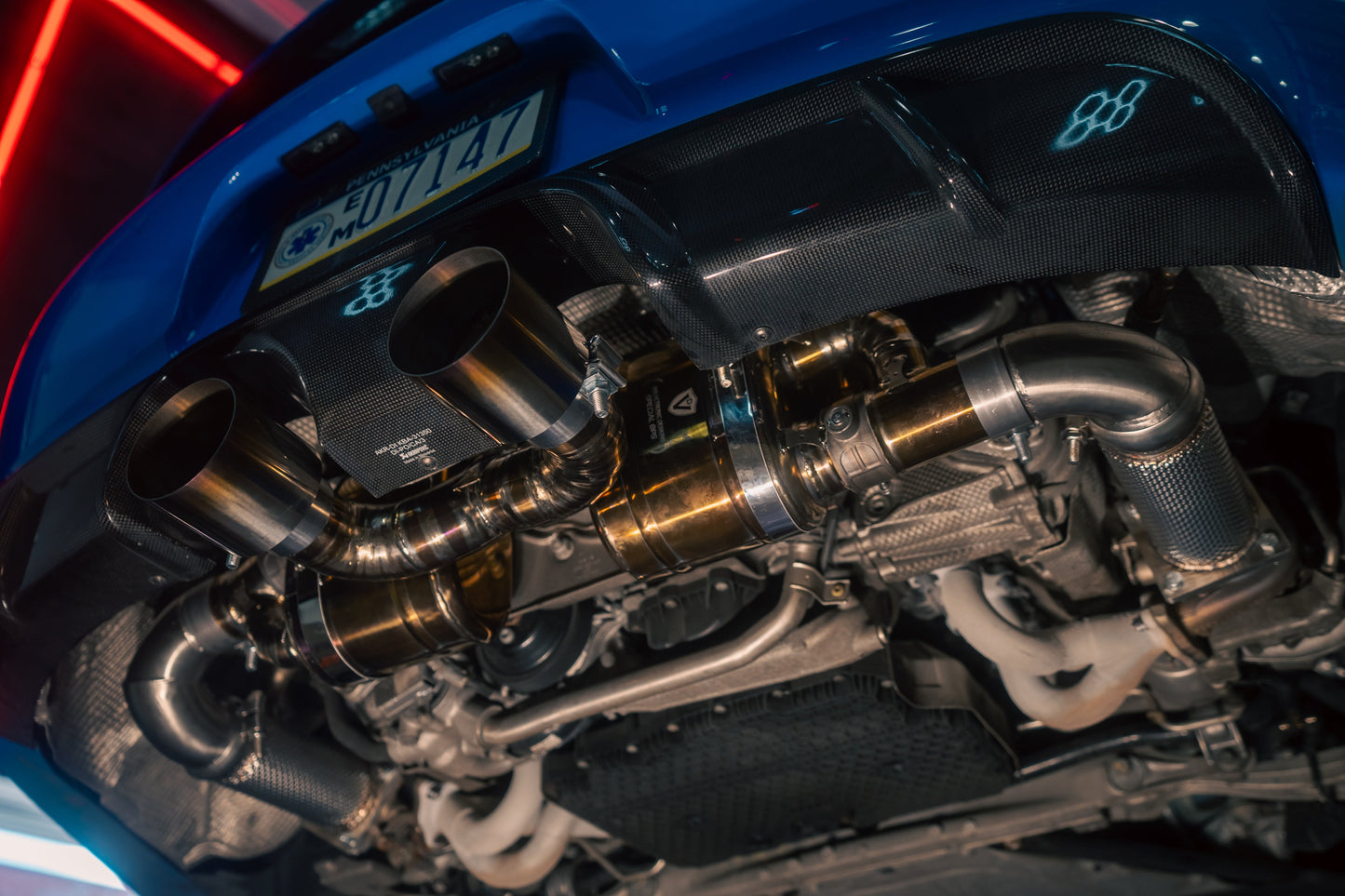 Valvetronic Valved Sport Exhaust System for Porsche 991.2 Carrera - POR.991.2.CAR.VSES.TI-POR.991.2.CAR.VSES.FFH.TI-  DRIVEN - 18