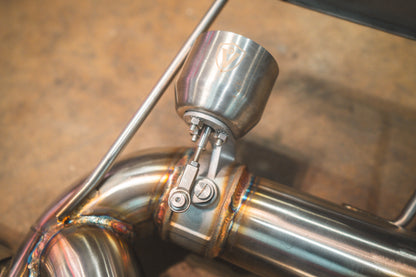 BMW E46 M3 Valved Sport Exhaust - BMW.E46.M3.VSES.BR-BMW.E46.M3.VSES.TI-  DRIVEN - 5