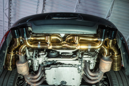 Valvetronic Valved Sport Exhaust System for Porsche 911 Carrera / S / GTS (991.1) - POR.991.CAR.VSES.AG-POR.991.CAR.VSES.TI-POR.991.CAR.VSES.FFH.AG-POR.991.CAR.VSES.FFH.TI-  DRIVEN - 18