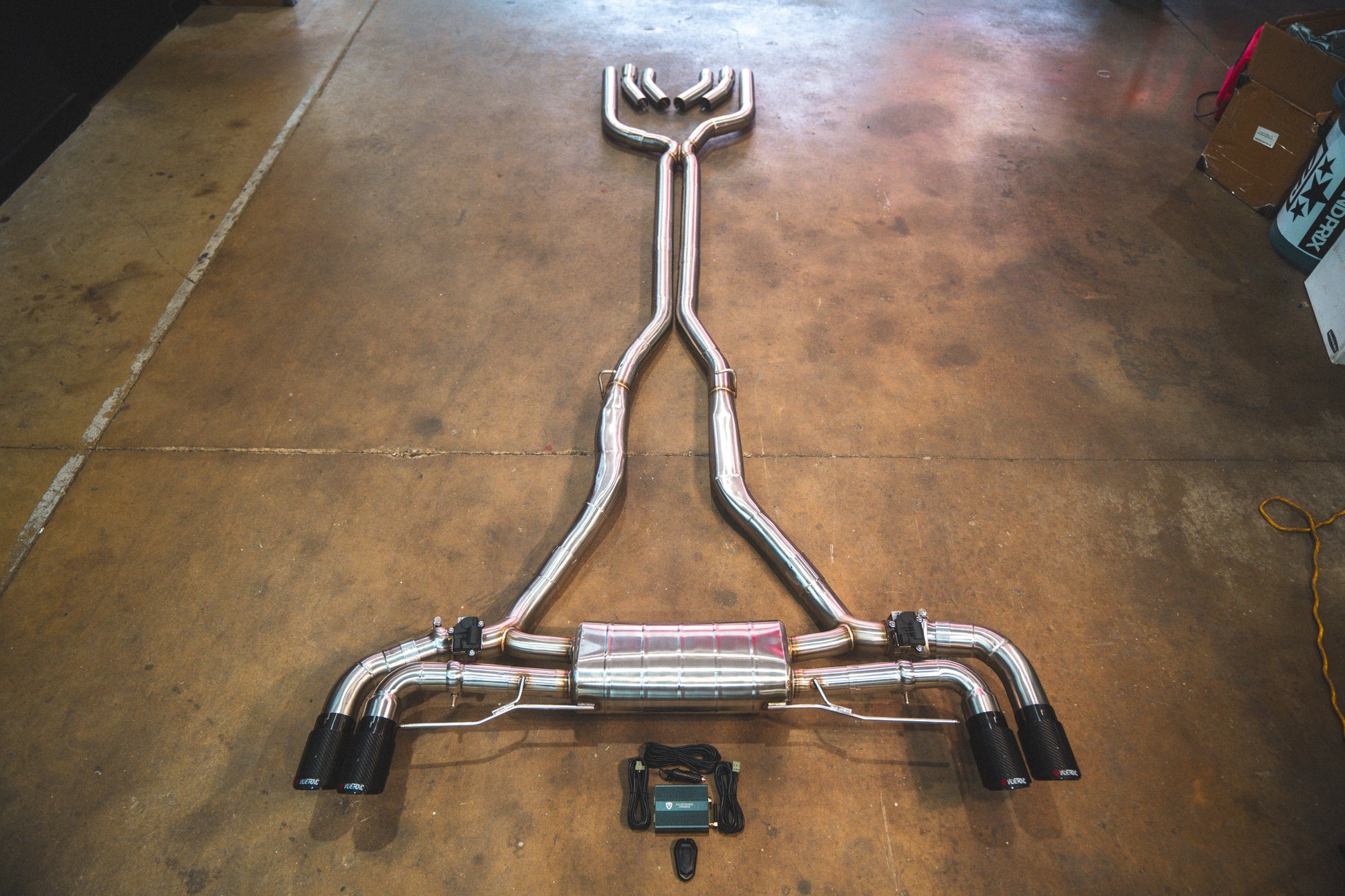 BMW X5/X6 M50i/M60i Valved Sport Exhaust System - BMW.X5.G05.V8.VSES.BR-  DRIVEN - 1