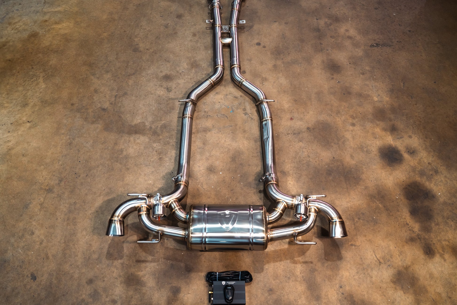 Mercedes SLS AMG Valved Sport Exhaust System - MER.SLS.AMG.VSES.BR-  DRIVEN - 1